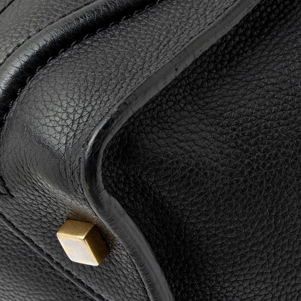 Celine Pebbled Leather Mini Luggage Tote - Picture 11 of 12
